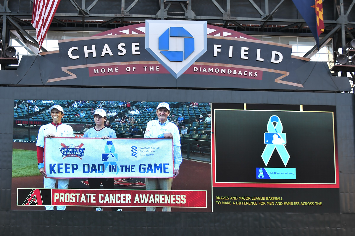 Braves raise awareness for prostate cancer